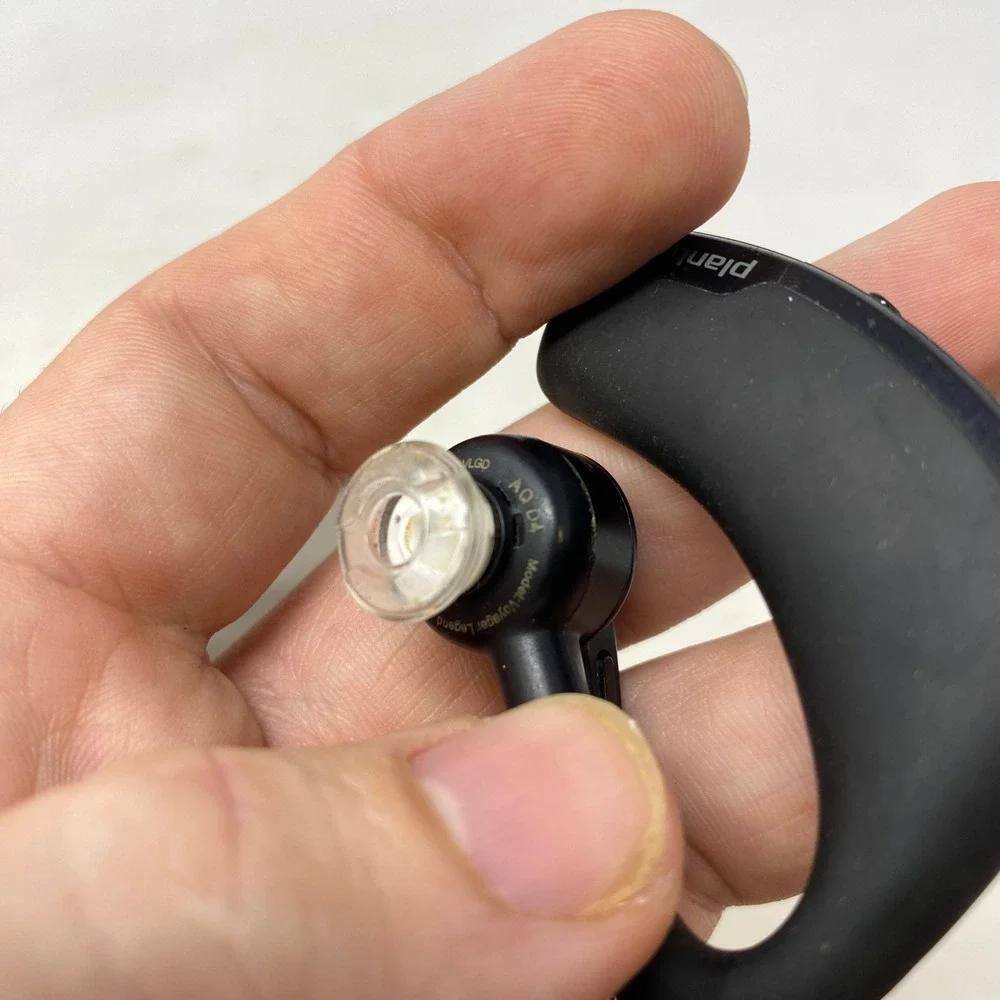 Plantronics Voyager Legend‎ Bluetooth Headset with Charging Case Black Untested